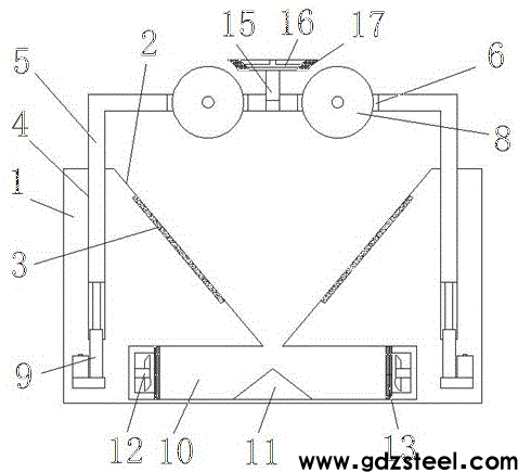 一种用于高速工具钢盘条表面处理用的打磨装置的制作方法