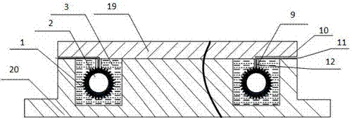 基于磁流变液的铣削拼接模具的智能减振夹具系统的制作方法