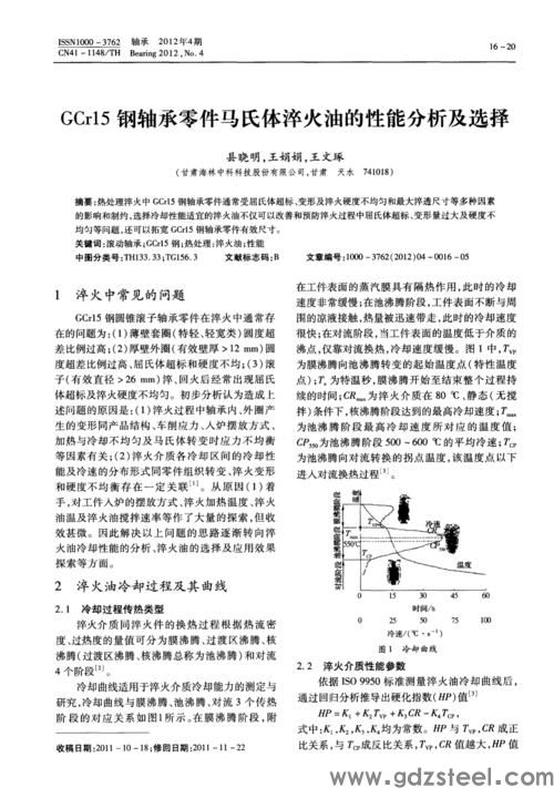 gcr15铸态硬度