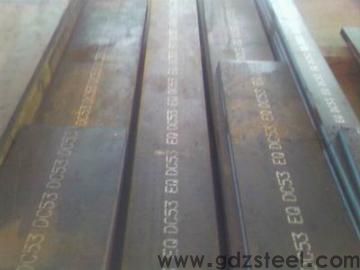 dc53模具钢没有热处理硬度是多少？