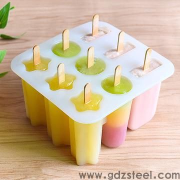 pp材料和硅胶做冰棍模具哪个好一些？