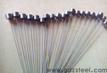 请问能自己制作冲头么？用什么材料，热处理方式？谢谢？